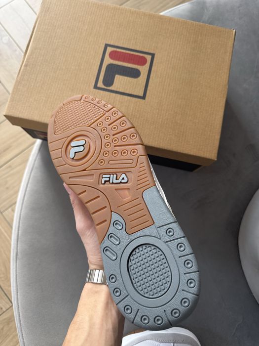 Fila Avenida  Klasyczne Buty Męskie Skórzane Białe 45