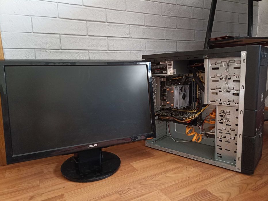 Комп’ютер, системний блок (x4 860K/16gb/Gtx 650Ti Boost/SSD+HDD) + монітор ASUS 22