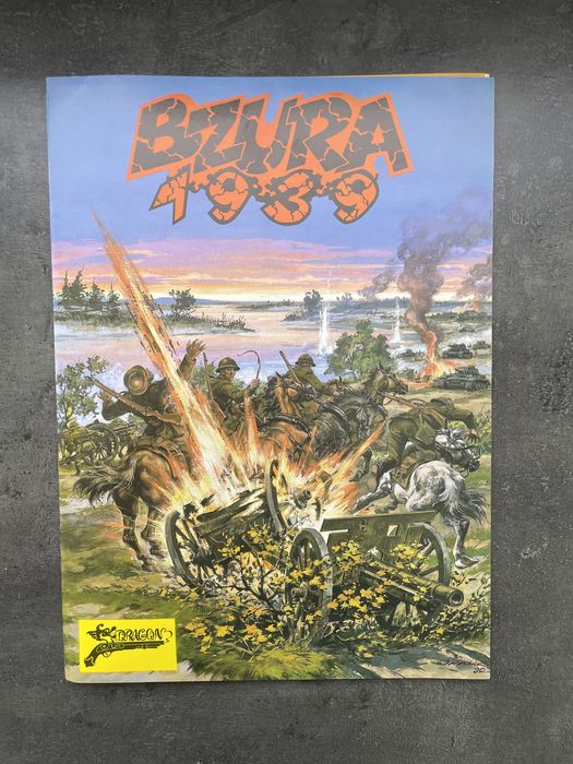 Gra Planszowa Bzura 1939 Dragon PRL kolekcja MINT