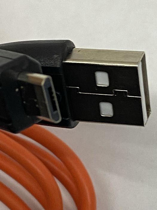 Кабель USB – MicroUSB для гарнітури Jabra Evolve 65 (помаранчевий)