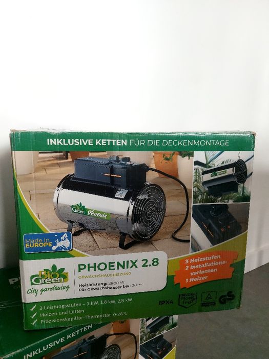 Ventilador de Estufa BioGreen Phoenix 2.8