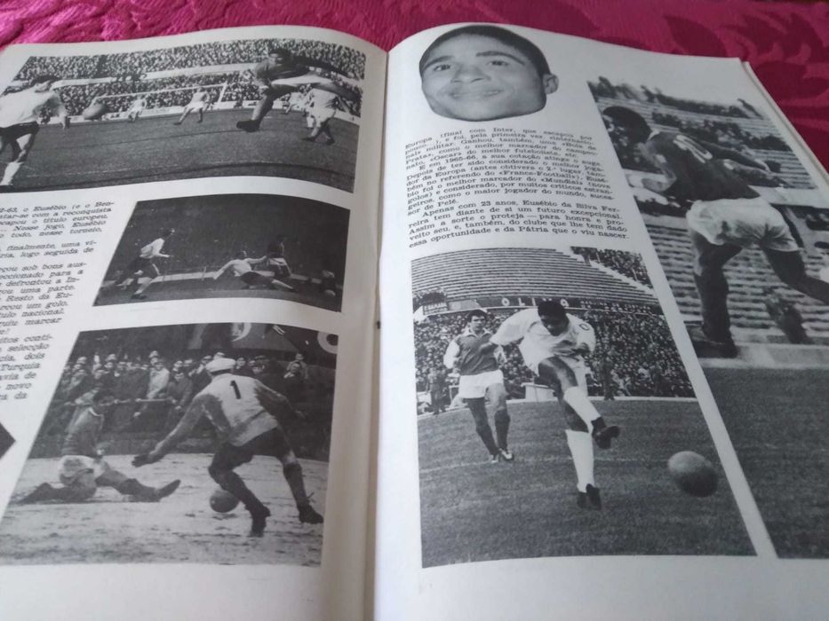 Rei Eusébio - Rara Revista de 1964