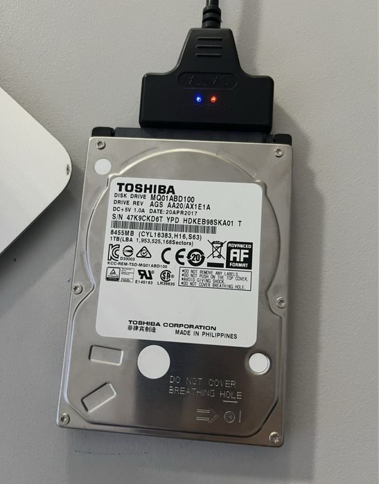 hdd toshiba 1tb - купить комплектующие для ПК - Цена на OLX.ua