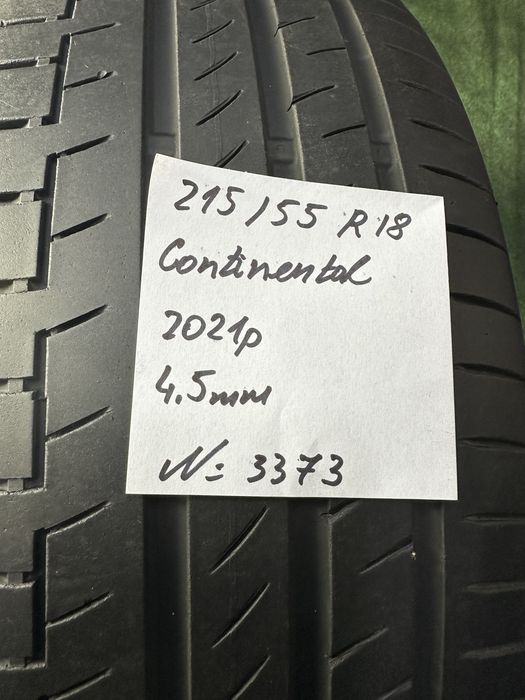 Шини літні пара 215/55 R18 (95H) Continental Premium Contact6 2021p