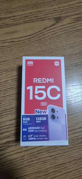 Redmi 15C     8gb RAM     128gb ROM