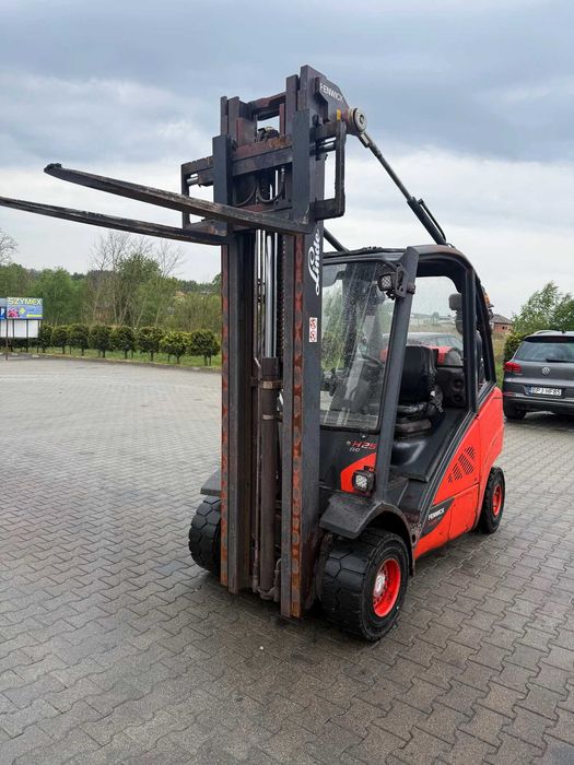 wózek widłowy LINDE H25T-02 EVO 2500kg 2016r Triplex 6.50m silnik VW LPG