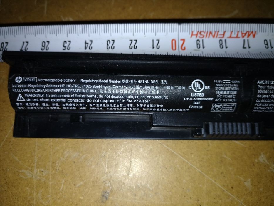 Bateria PC  portátil HP