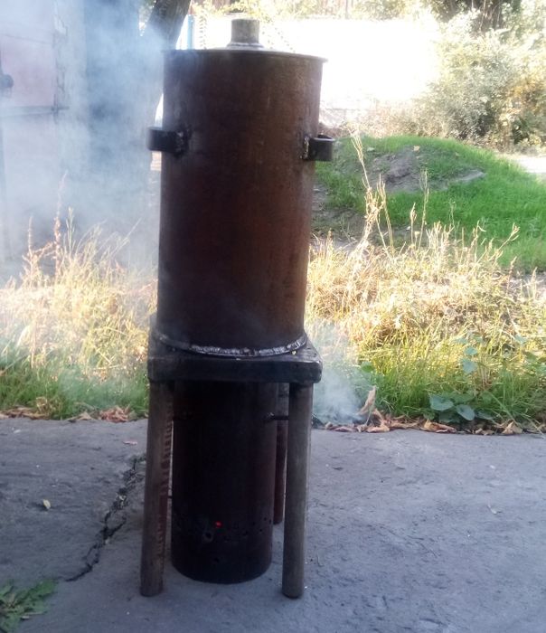 Коптильня горячего копчения