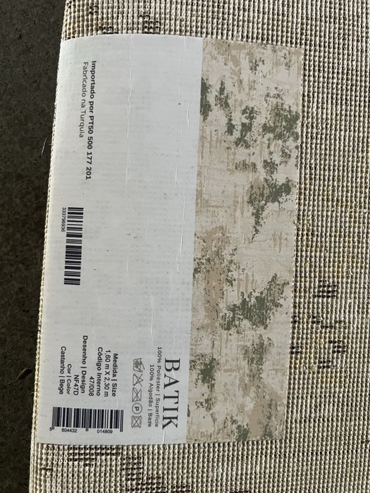 Vendo tapete de sala