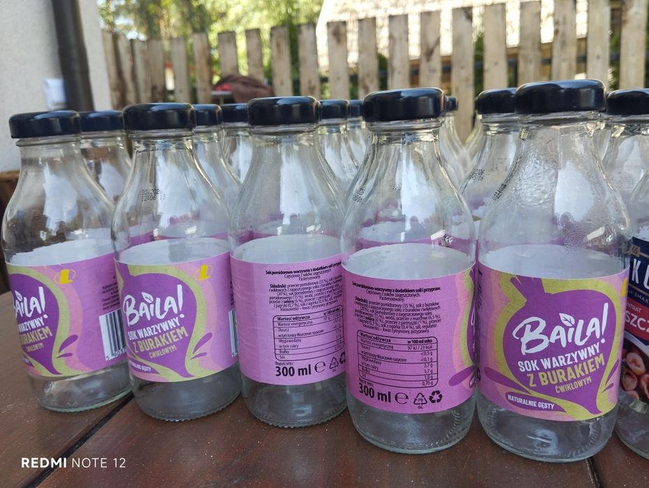 70 buletek na przetwory 300ml + zakrętki (czyste, 1raz używane)
