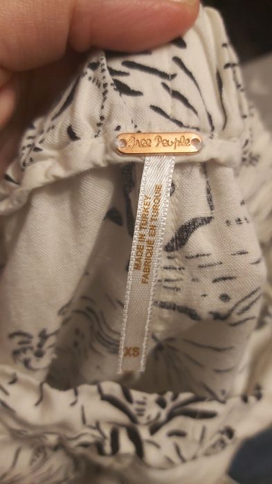 Spodnie cygaretki letnie len wiskoza lniane People tree xs/s 34/36