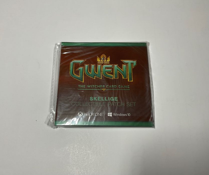 GWENT SKELLIGE - Naszywka Naprasowanka Wiedźmin - NOWE - FOLIA -p5*