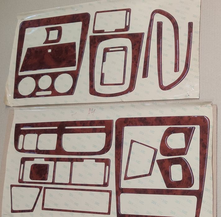 Декор панели (накладки на панель) Octavia A5/а4. Октавия а5).под дерев