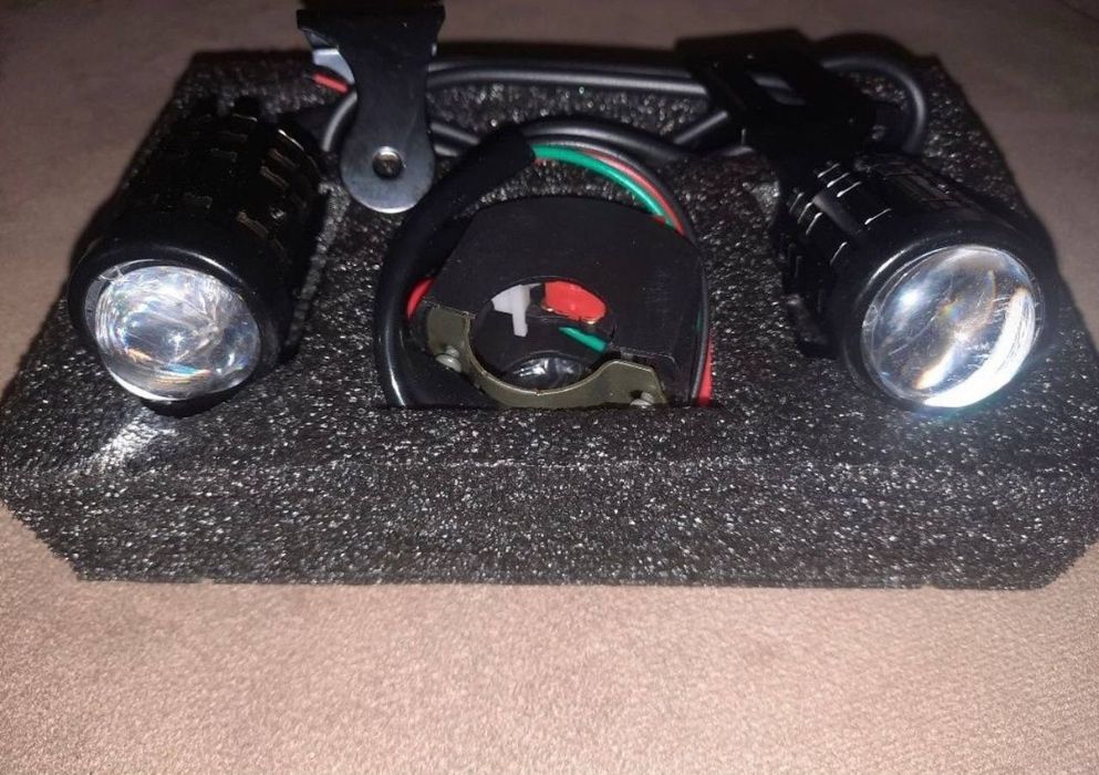 Фара Led + противотуманка.Комплект фар.Дополнительный LED свет.