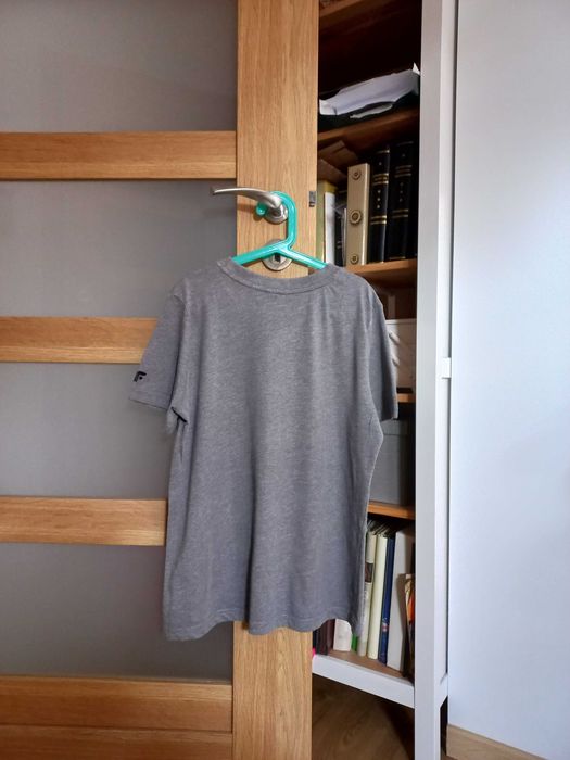 Szary t-shirt damskie 4F S