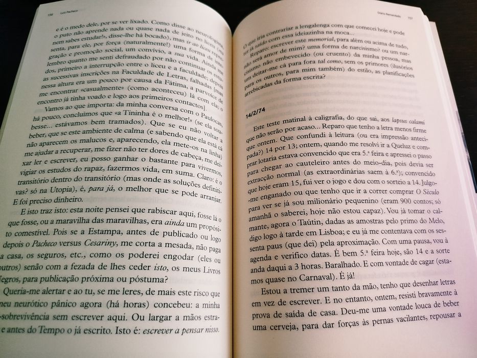 Diário remendado // Luíz Pacheco