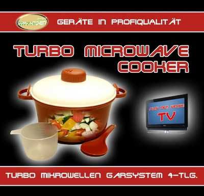 Garnek pojemnik Turbo Cooker kuchenka mikrofalow