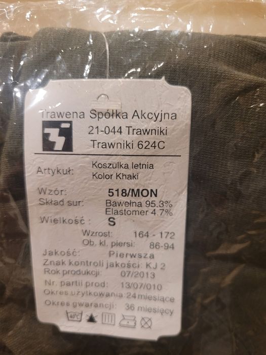 Nowa koszulka letnia