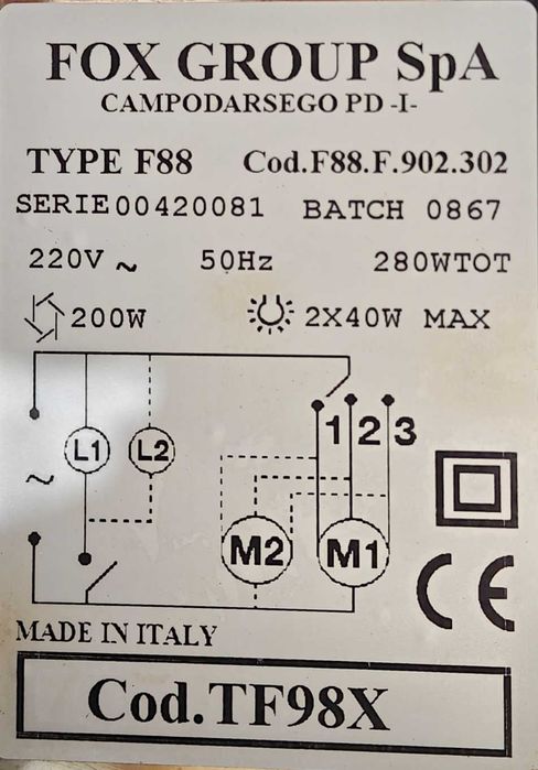 Exaustor de Cozinha Fox Group TF98X em Inox – GRÁTIS (Ler descrição)
