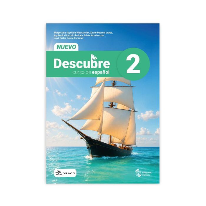 NUEVO Descubre 2 Podręcznik + Zeszyt ćwiczeń DRACO