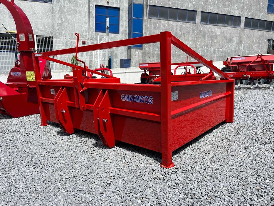 Caixa de carga/gamela para trator reforçada 2.10m c/ báscula NOVO