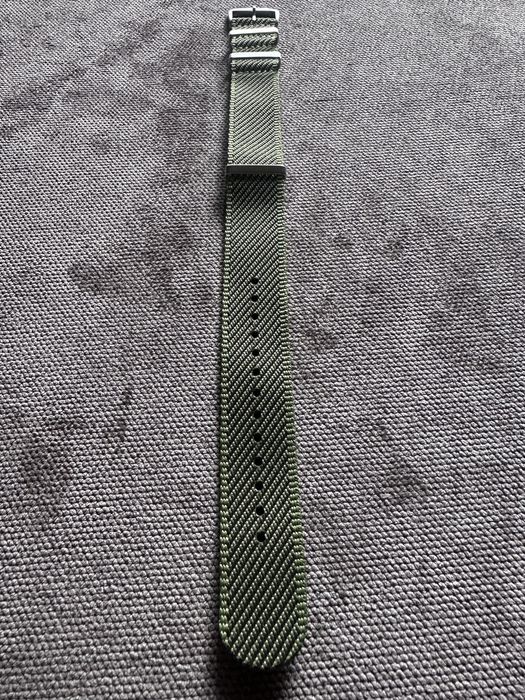 Pasek Nato 22mm premium nowy khaki zielony zieleń