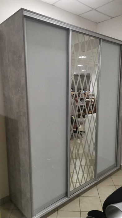 Шафа купе,  18мм ДСП, Кромка 2мм. Кращі ціни. Доставка, збирання