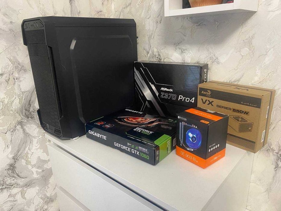 Комп'ютер Intel Core i7-8700K+GeForce GTX 1060TI