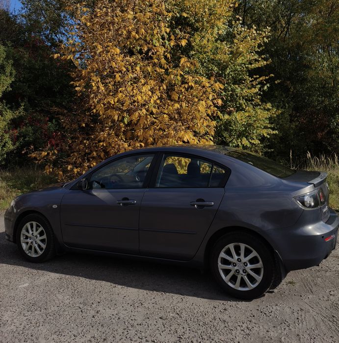 Mazda 3 BK  FL 2008 1.6 седан aвтомат бензин  рестайлінг  сірий металік
