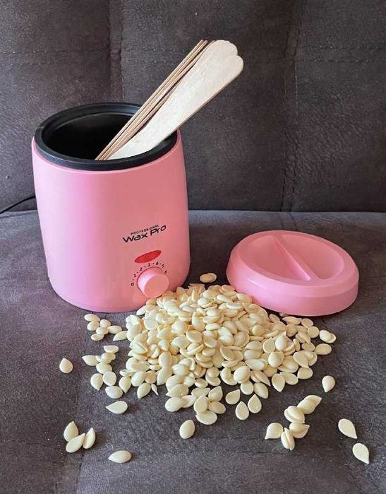 Набор для депиляции WAX 200 розовый, воск 100 г