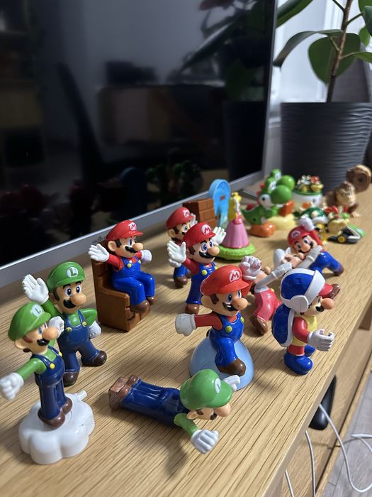 модельки Nintendo Mario Luigi Peach Bowser Donkey Kong Yoshi Mcdonalds