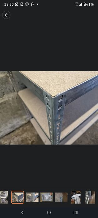Regał metalowy 180x100x60 nowy nie wypakowany