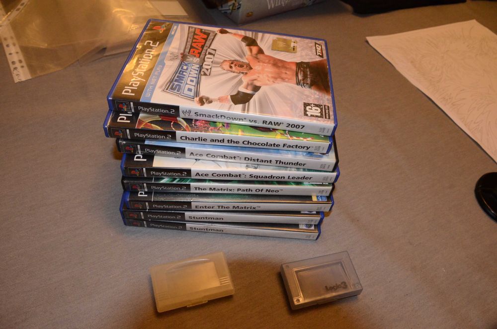 Jogos Gameboy Advance, Playstation 2 e 3