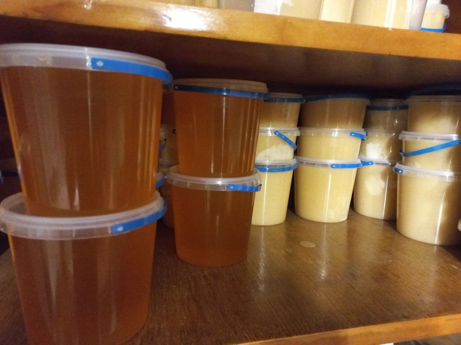 Мед соняшниковий,весняний,різнотрав'я