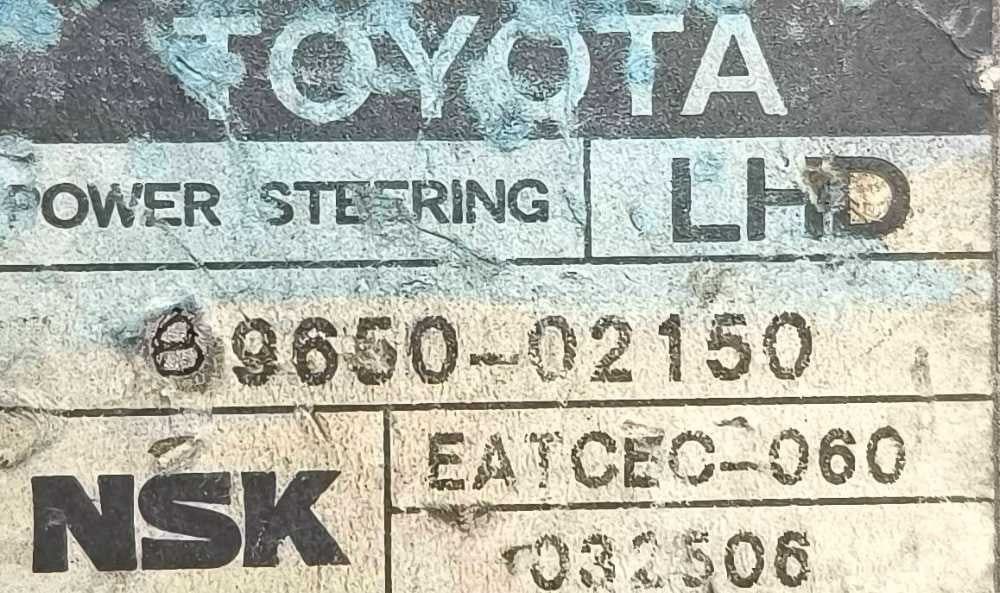 Centralina Direção 89650-02150 - TOYOTA COROLLA