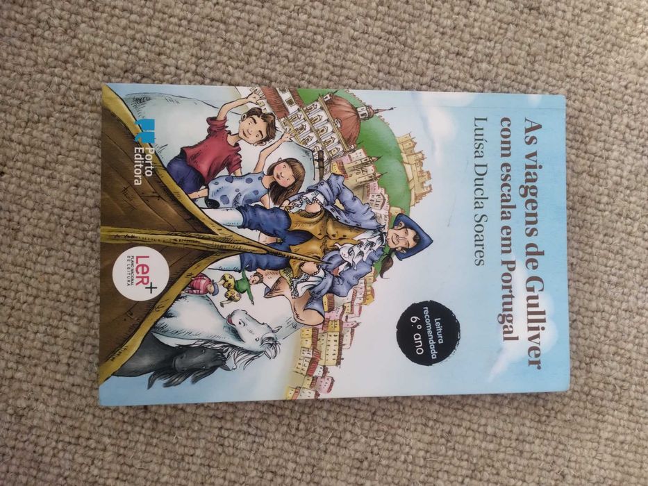 Livro: As viagens de Gulliver com escala em Portugal