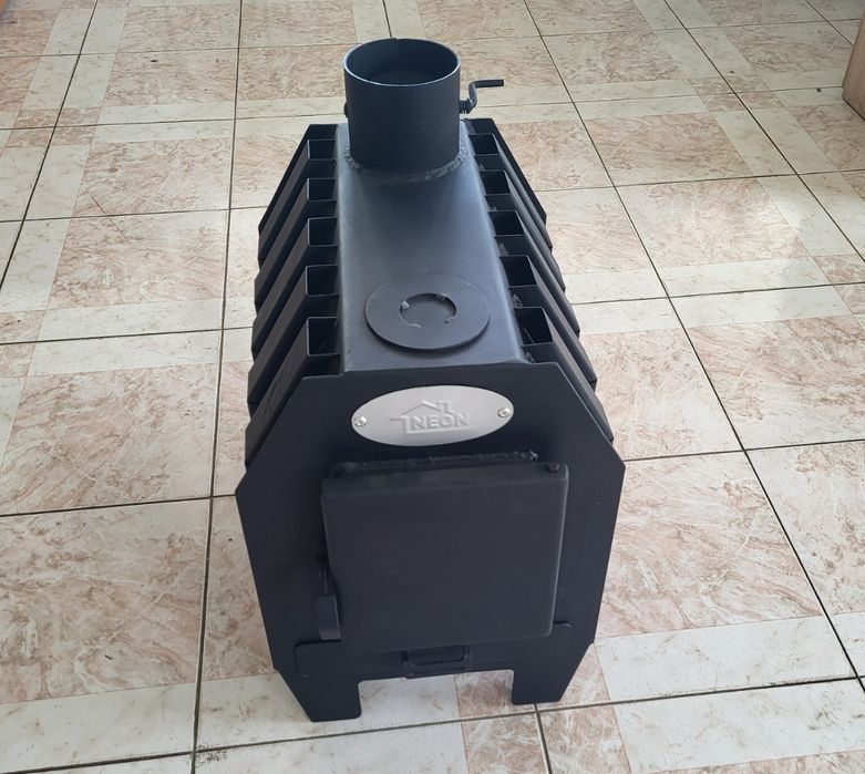 125м3! НАДЕФЕКТИВНА! Піч Булер'ян / Печь Булерьян Буржуйка