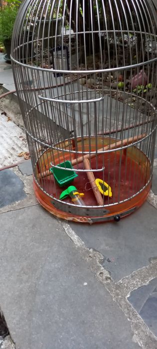 Большая клетка из нержавейки