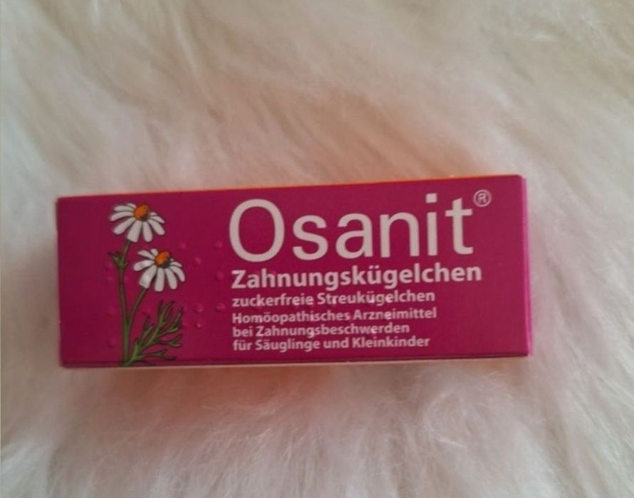 Osanit granulki na bolesne ząbkowanie u dzieci Niemieckie