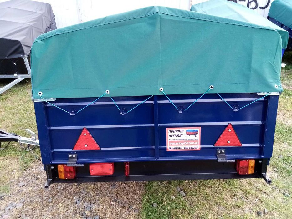 Причіп легковий 2.00 х 1.30 м від виробника трикутне дишло