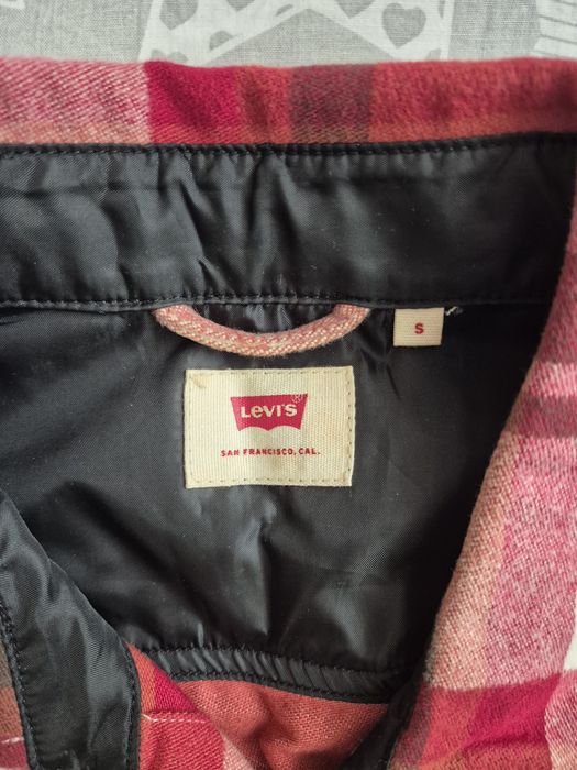 Сорочка картата тепла levis S