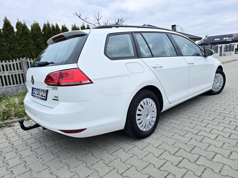 VV Golf 7 Kombi 1.6TDI 105KM Climatronic, Hak, Bez Rdzy, ZAMIANA