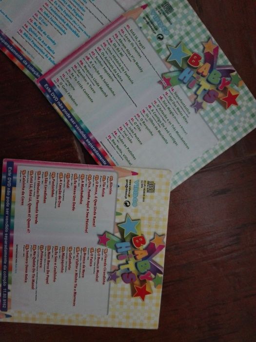 4 cd´s de música infantil