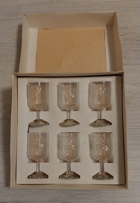 Хрусталь, набір рюмок 6 шт