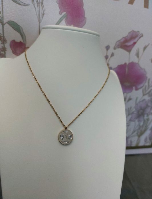 Celebrytka CC stal chirurgiczna cyrkonie