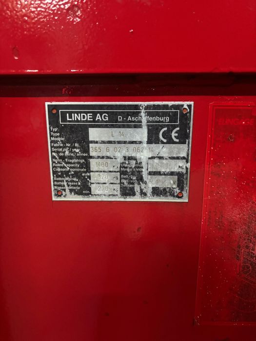stacker LINDE L14