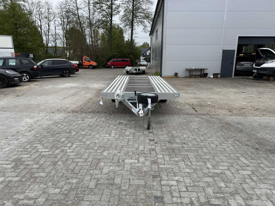 Płaska platforma 450x210cm 2700kg nowa laweta Niewiadów Mars fv 23% leasing raty