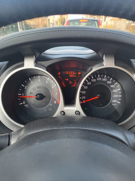 Nissn Juke 1,2 2017 benzyna przebieg 116000