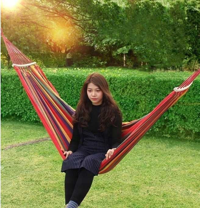 2 Osobowy Hamak Ze Stelażem Huśtawka 200kg