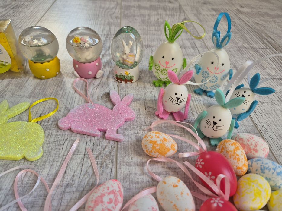 Zestaw wielkanocne ozdoby dla dziecka kurczaczek